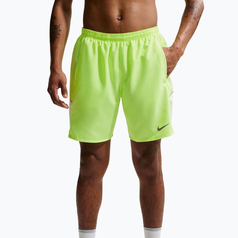 Мъжки шорти за бягане Nike Miler Dri-Fit Brief Lined7" volt ice/barely volt 4