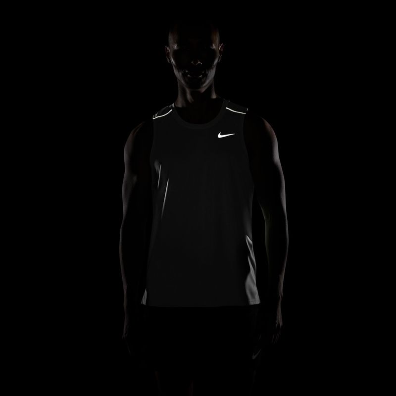 Мъжка тениска за бягане Nike Miler Dri-Fit white 7
