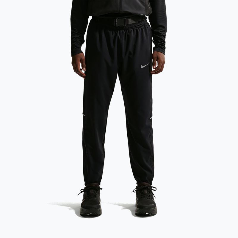 Мъжки панталони за бягане Nike Miler Dri-Fit Woven black/black