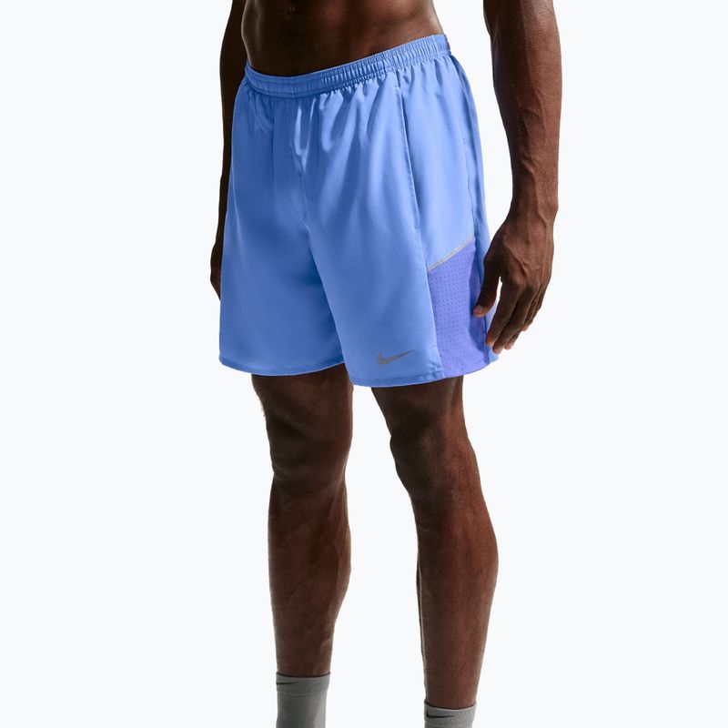 Мъжки шорти за бягане Nike Miler Dri-Fit 2in1 7" royal pulse/sapphire 5