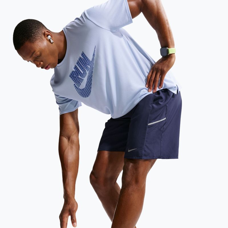 Мъжки шорти за бягане Nike Miler Dri-Fit 9" midnight navy 4
