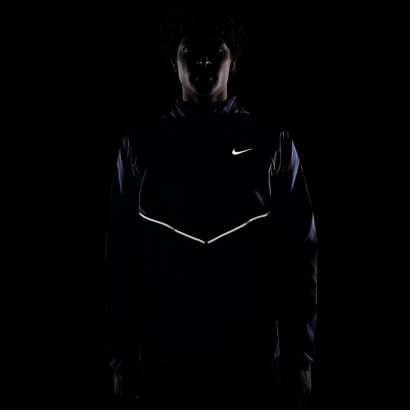 Мъжко яке за бягане Nike Miler Repel UV midnight navy 8