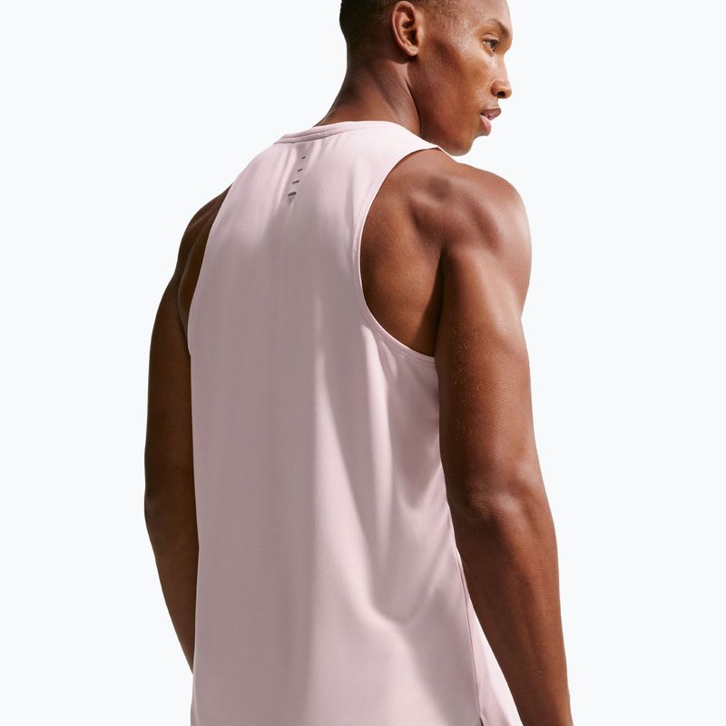 Мъжка тениска за бягане Nike Stride Dri-Fit ADV silt red 6