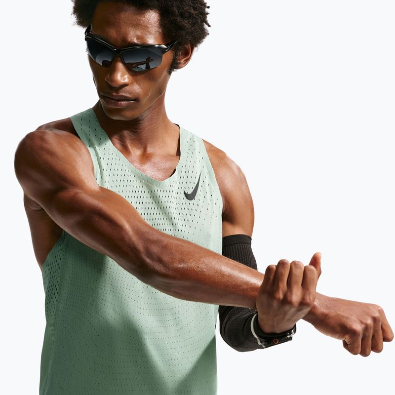 Мъжка тениска за бягане Nike AeroSwift Dri-Fit ADV steam/black 4