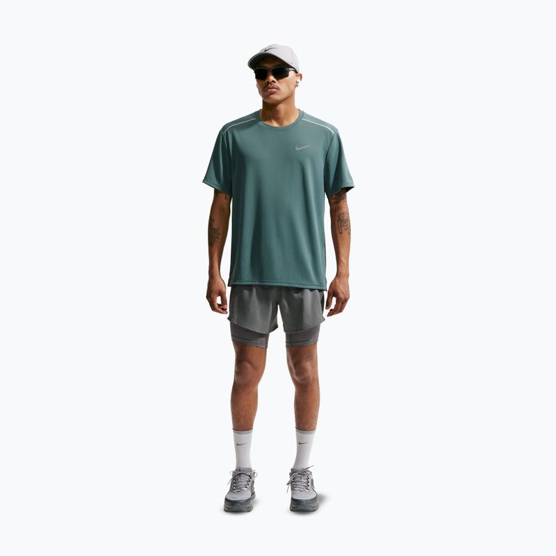 Мъжка тениска за бягане Nike Miler Dri-Fit UV mineral slate 2
