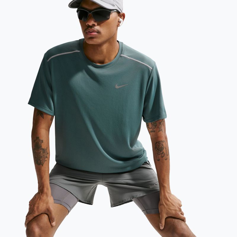 Мъжка тениска за бягане Nike Miler Dri-Fit UV mineral slate 4