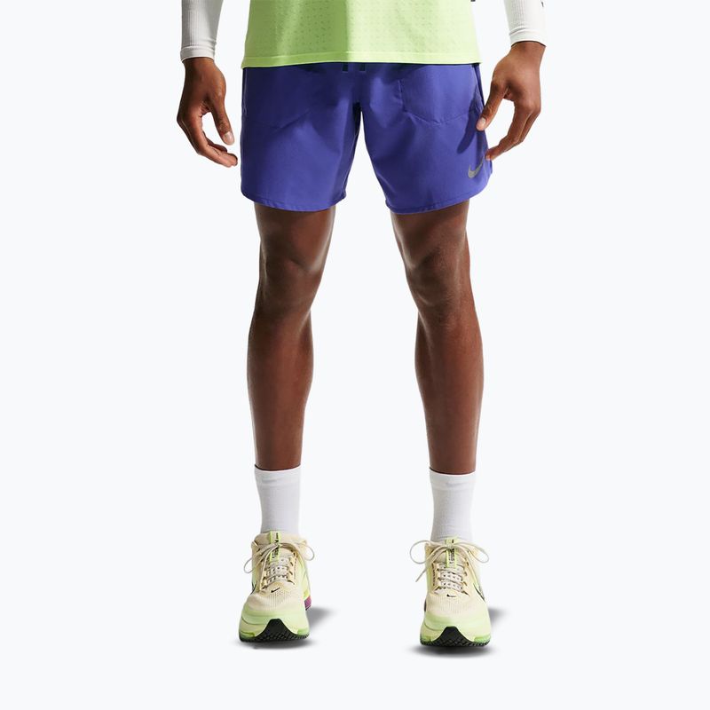 Мъжки шорти за бягане Nike Stride Dri-Fit Brief-Lined 7" lapis