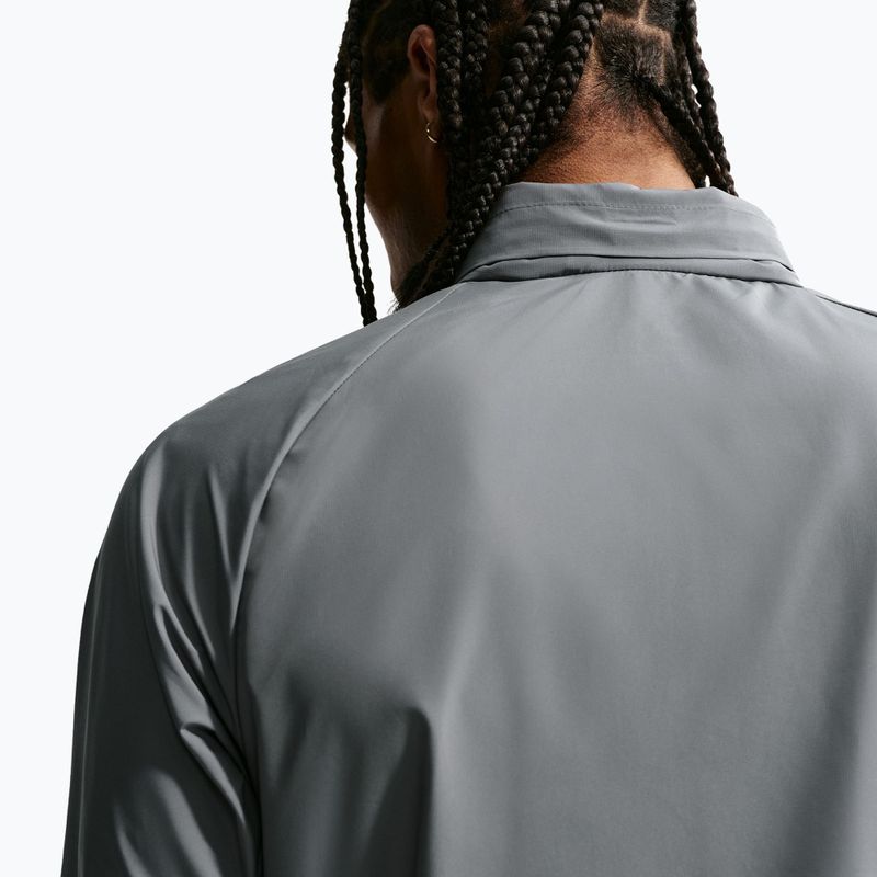 Мъжко яке за бягане Nike Miler Repel UV smoke grey/smoke grey 7