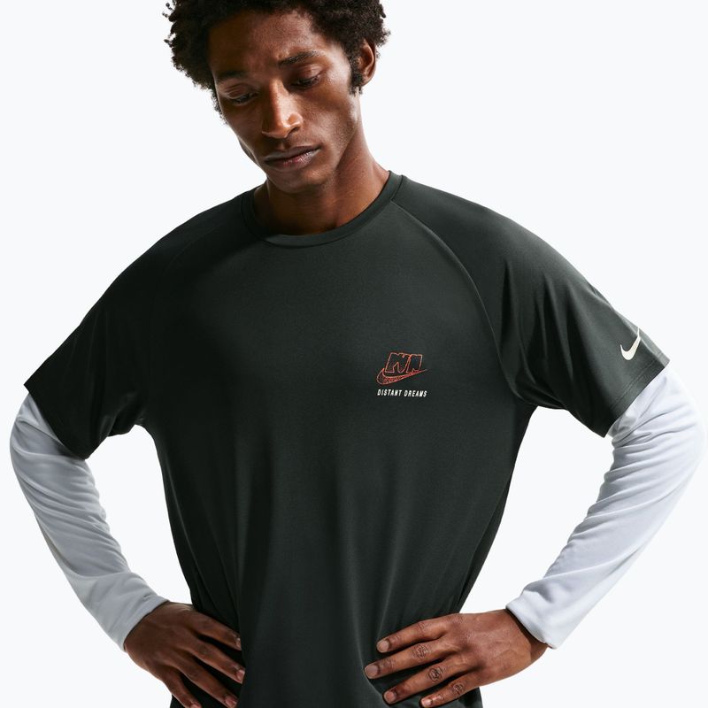 Мъжка тениска за бягане Nike Stride Dri-Fit ADV black spruce 4