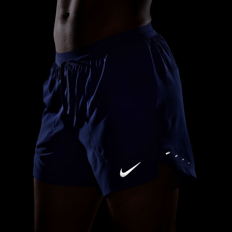 Мъжки къси панталони/шорти Nike Stride Dri-Fit Brief-Lined 5" lapis 6