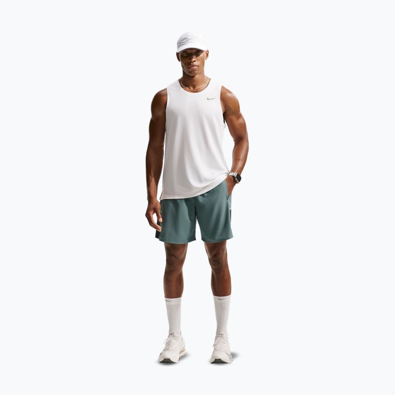 Мъжки шорти за бягане Nike Miler Dri-Fit 2in1 7" mineral slate 2