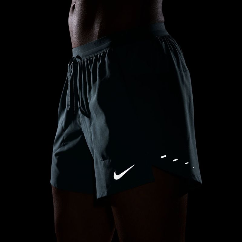 Мъжки къси панталони Nike Stride Dri-Fit с подплата 5" минерален шист 7