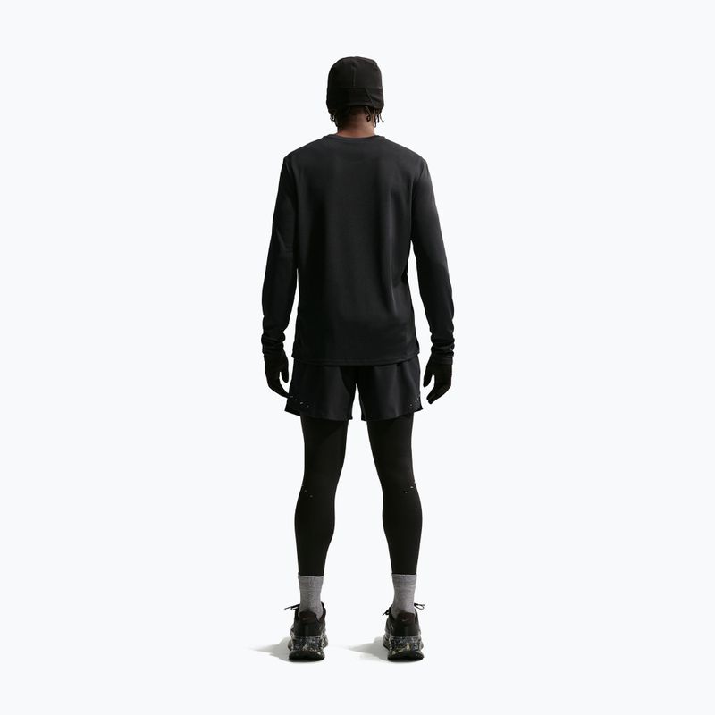 Мъжка блуза за бягане с дълъг ръкав Nike Miler Dri-Fit UV black 3