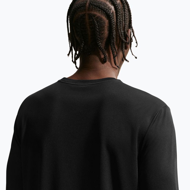 Мъжка блуза за бягане с дълъг ръкав Nike Miler Dri-Fit UV black 6