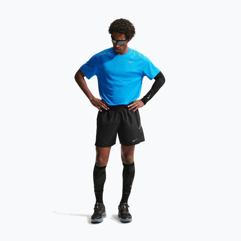 Мъжки къси панталони/шорти Nike Miler Dri-Fit Brief Lined 5" black/black 2