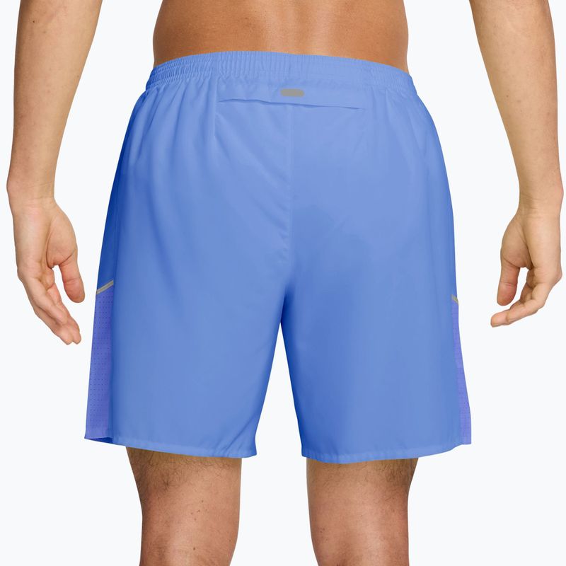Мъжки шорти за бягане Nike Miler Dri-Fit Brief Lined7" royal pulse/sapphire 2