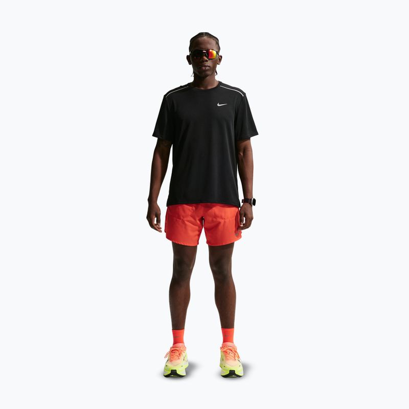Мъжка тениска за бягане Nike Miler Dri-Fit UV black 2