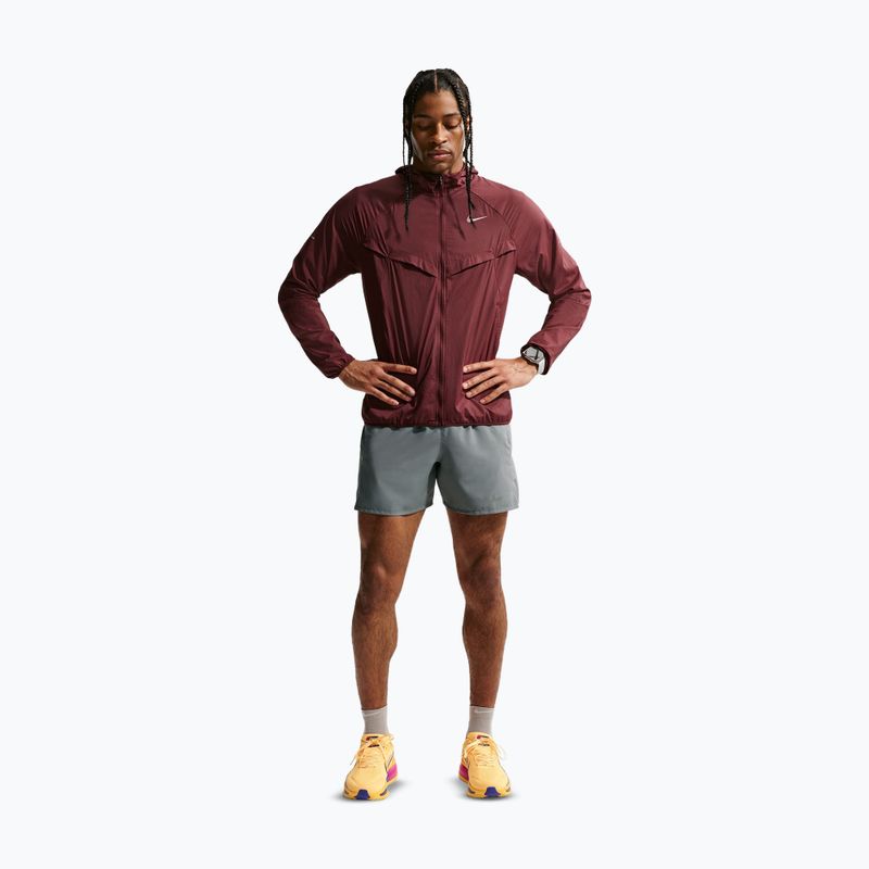 Мъжки къси панталони/шорти Nike Miler Dri-Fit Brief Lined 5" smoke grey/smoke grey 2