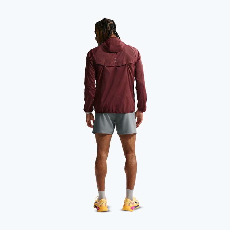 Мъжки къси панталони/шорти Nike Miler Dri-Fit Brief Lined 5" smoke grey/smoke grey 3