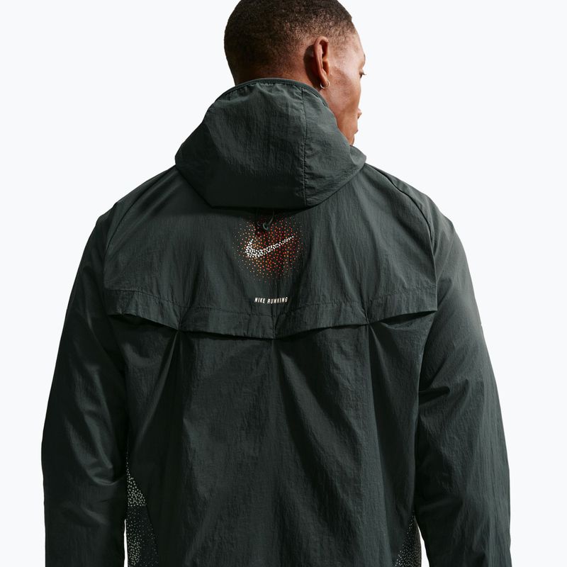 Мъжко яке за бягане Nike Stride Repel UV black spruce 5