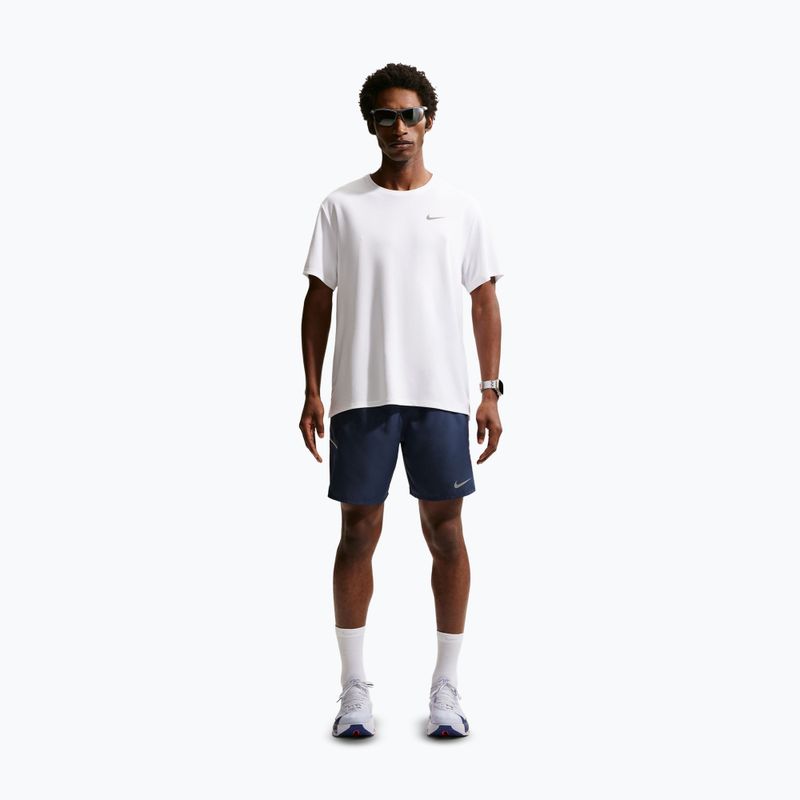 Мъжки шорти за бягане Nike Miler Dri-Fit Brief Lined7" midnight navy 2