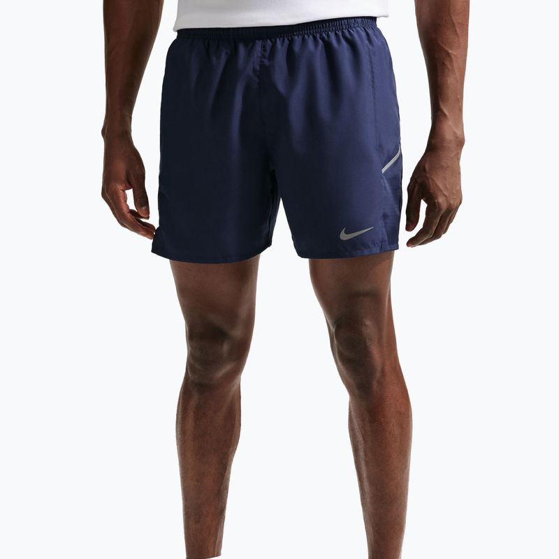 Мъжки къси панталони/шорти Nike Miler Dri-Fit Brief Lined 5" midnight navy 5