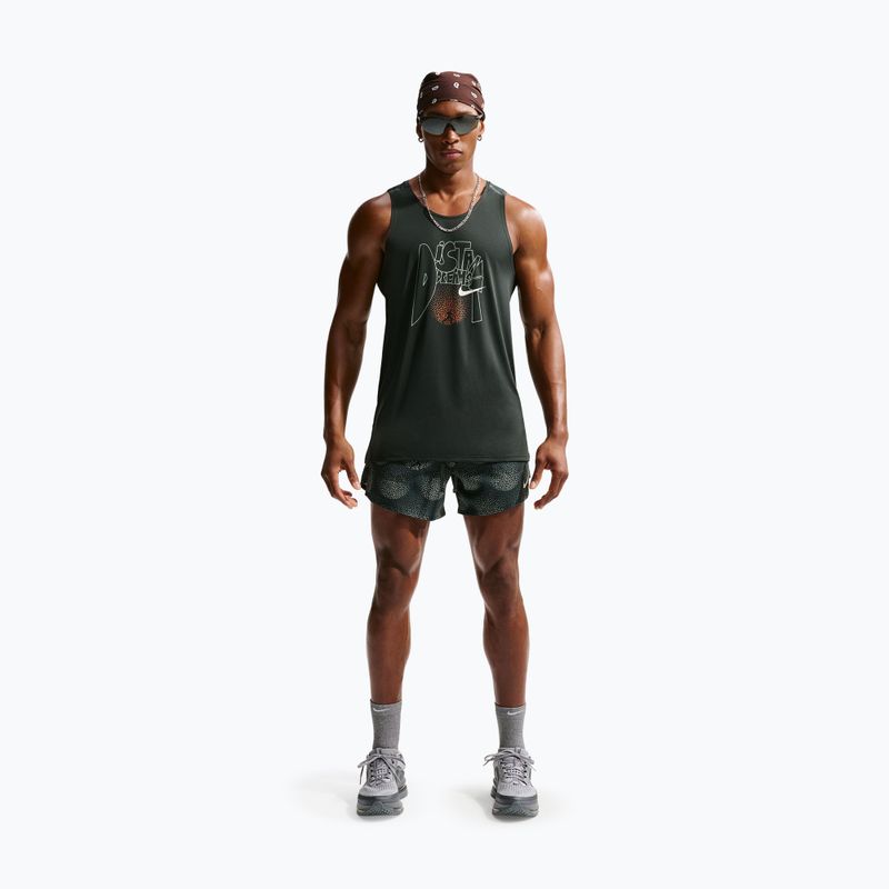 Мъжка тениска за бягане Nike Stride Dri-Fit ADV black spruce 2