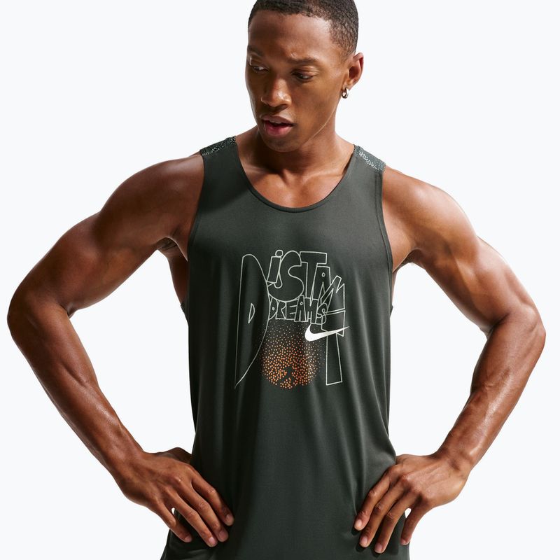 Мъжка тениска за бягане Nike Stride Dri-Fit ADV black spruce 4