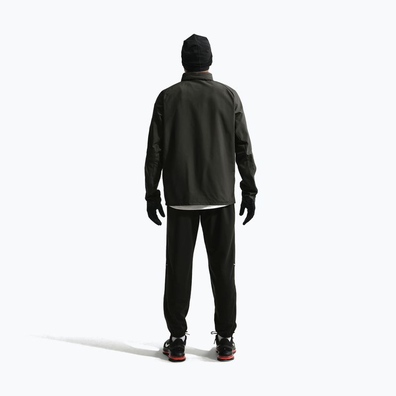 Мъжко яке за бягане Nike Miler Repel UV black/black 3