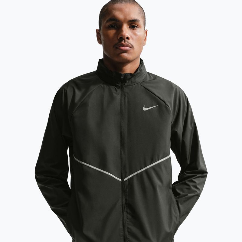 Мъжко яке за бягане Nike Miler Repel UV black/black 4