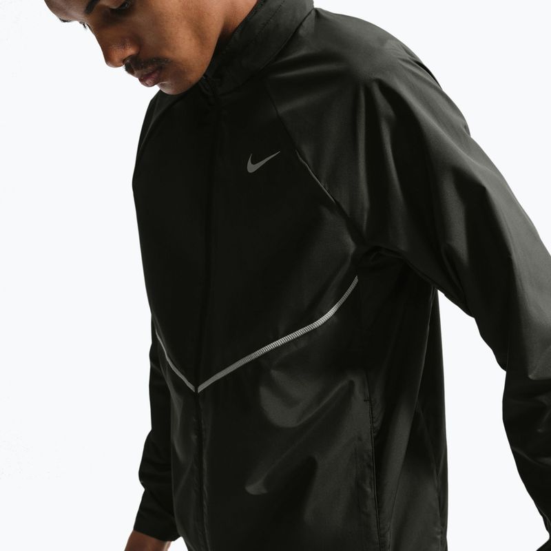 Мъжко яке за бягане Nike Miler Repel UV black/black 5