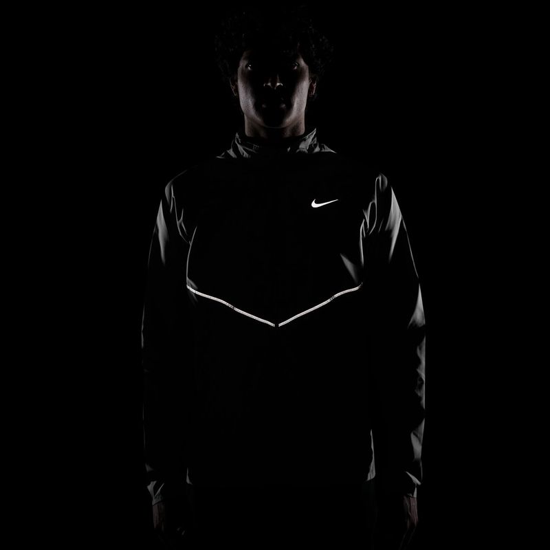Мъжко яке за бягане Nike Miler Repel UV black/black 8
