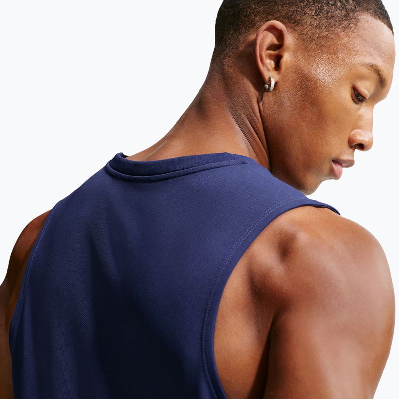 Мъжка тениска за бягане Nike Miler Dri-Fit midnight navy 6