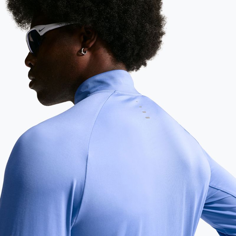 Мъжки суитшърт за бягане Nike Stride 1/4 Zip Dri-Fit royal pulse 6