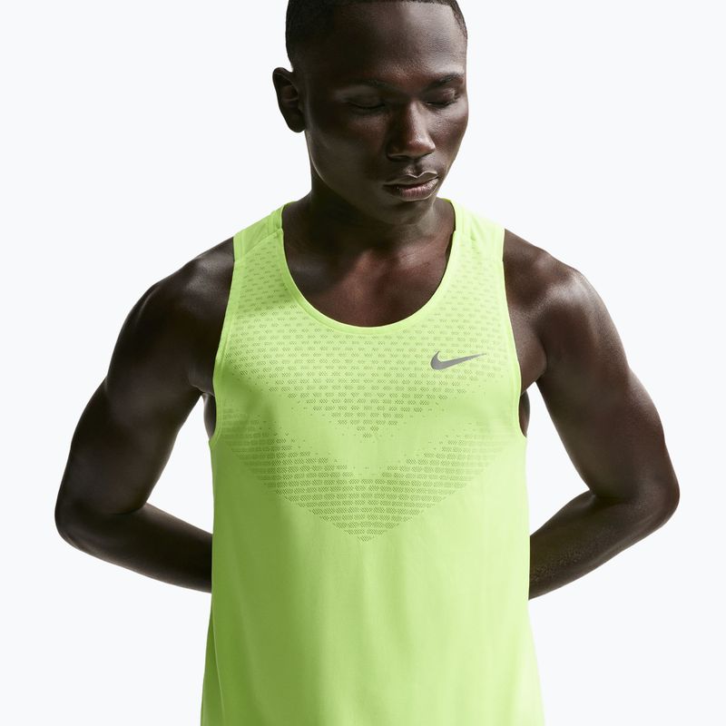 Мъжка тениска за бягане Nike Stride Dri-Fit ADV volt ice 4