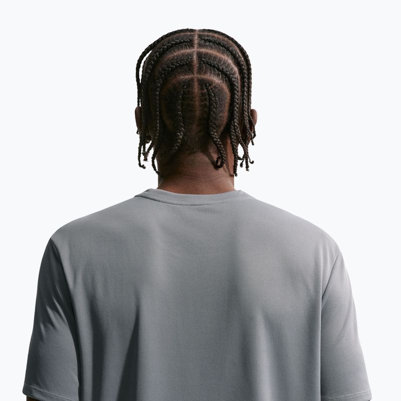 Мъжка тениска за бягане Nike Miler Dri-Fit UV smoke grey 5