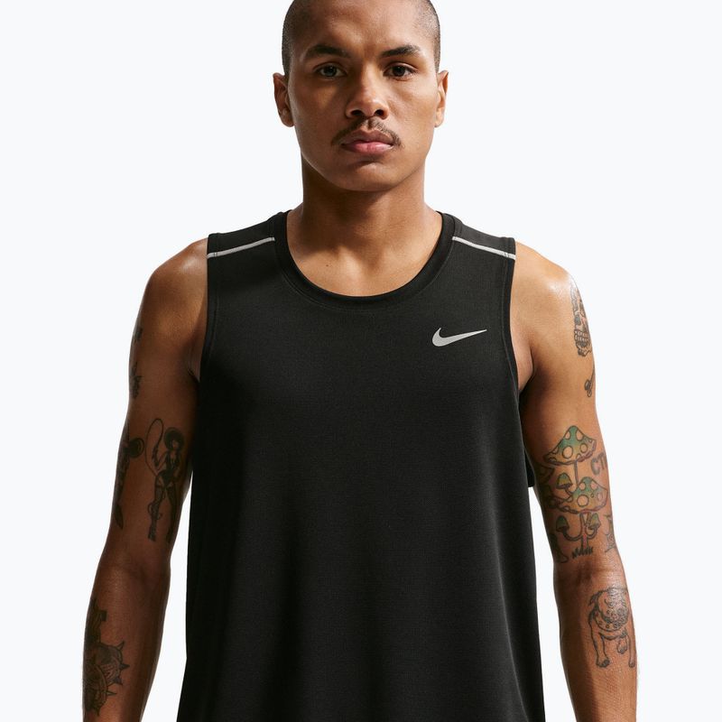 Мъжка тениска за бягане Nike Miler Dri-Fit black 4