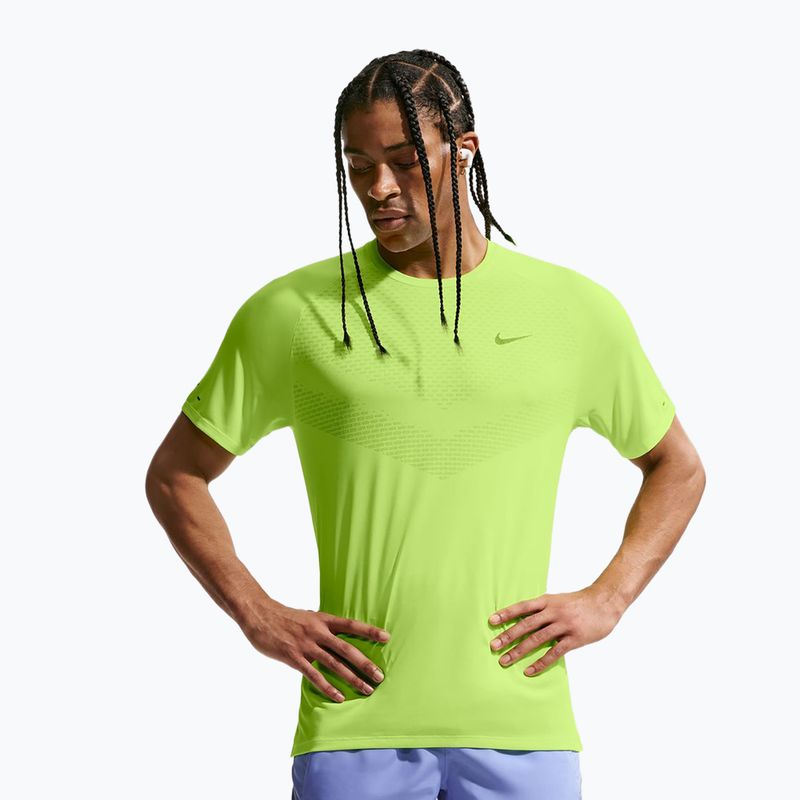 Мъжка тениска за бягане Nike Stride ADV volt ice