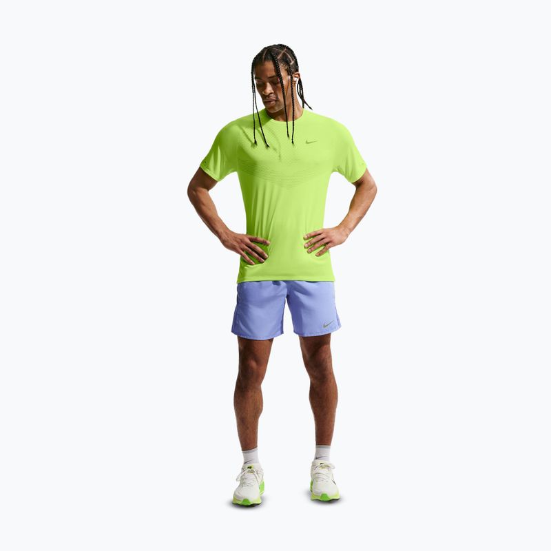 Мъжка тениска за бягане Nike Stride ADV volt ice 2