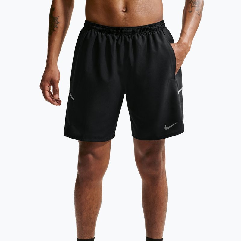 Мъжки шорти за бягане Nike Miler Dri-Fit Brief Lined7" black/black 5
