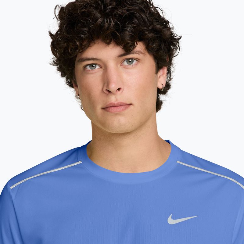 Мъжка тениска за бягане Nike Miler Dri-Fit UV royal pulse 3