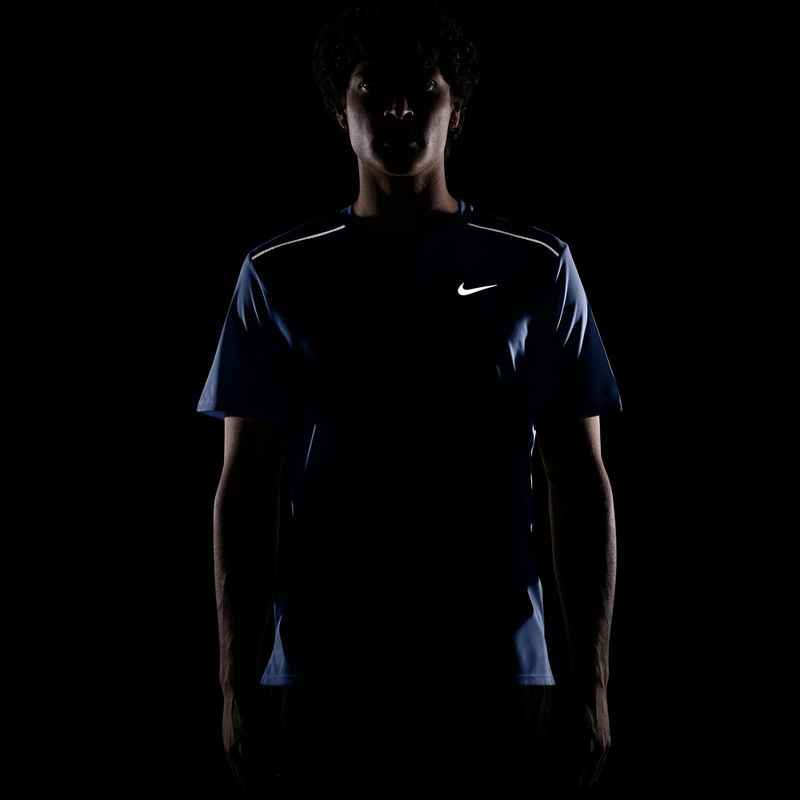Мъжка тениска за бягане Nike Miler Dri-Fit UV royal pulse 4