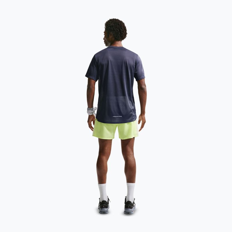 Мъжки шорти за бягане Nike Miler Dri-Fit 2in1 5" volt ice/barely volt 3