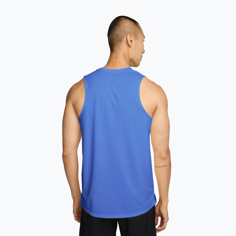 Мъжка тениска за бягане Nike Miler Dri-Fit royal pulse 2