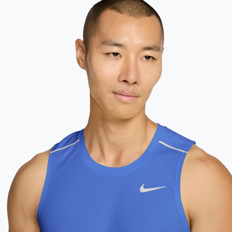 Мъжка тениска за бягане Nike Miler Dri-Fit royal pulse 3