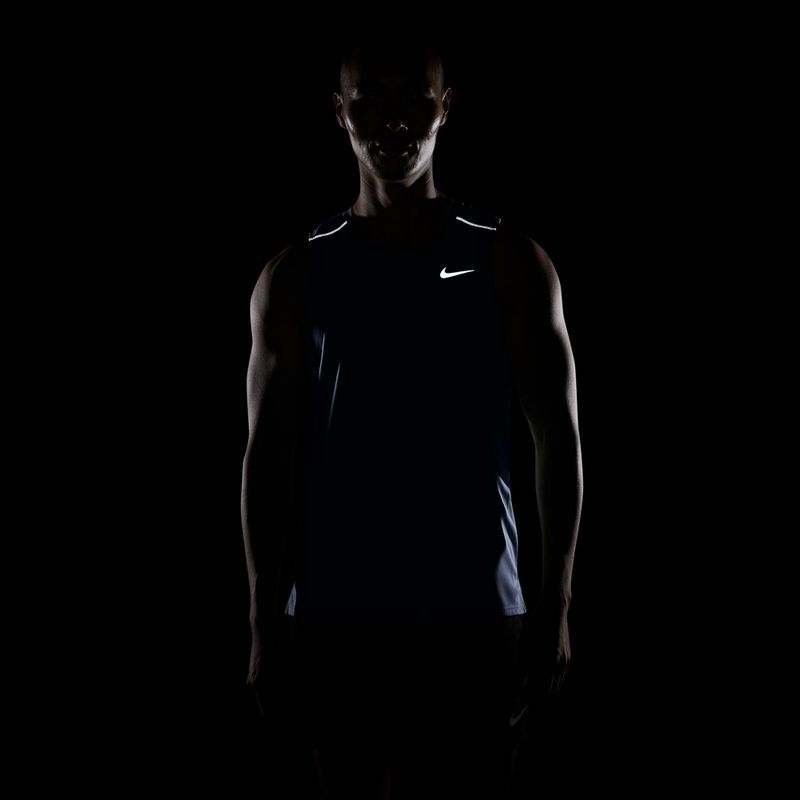 Мъжка тениска за бягане Nike Miler Dri-Fit royal pulse 4