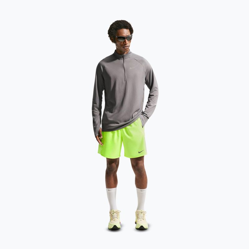 Мъжки шорти за бягане Nike Miler Dri-Fit 2in1 7" volt ice/barely volt 2
