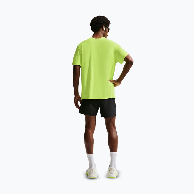 Мъжка тениска за бягане Nike Miler Dri-Fit UV volt ice 3