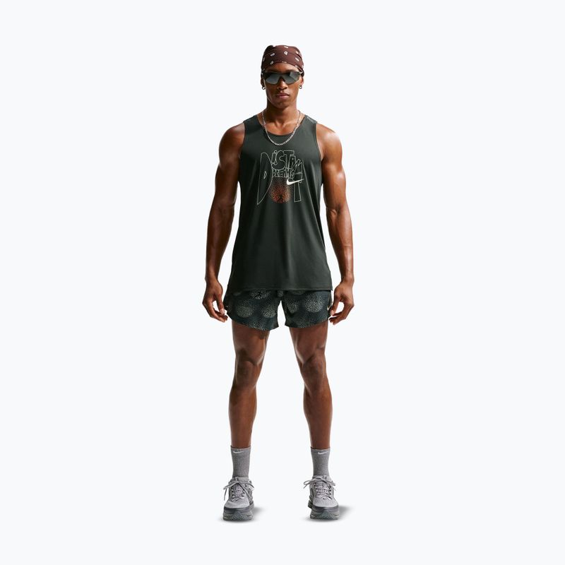 Мъжки шорти за бягане Nike Stride Dri-Fit Brief Lined 5" black spruce 2