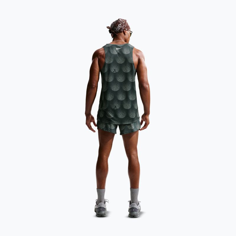 Мъжки шорти за бягане Nike Stride Dri-Fit Brief Lined 5" black spruce 3